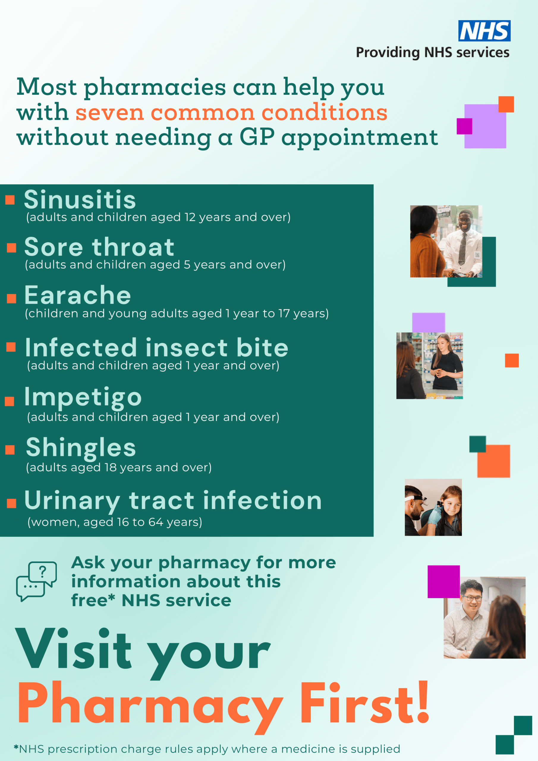 Visit your local pharmacy